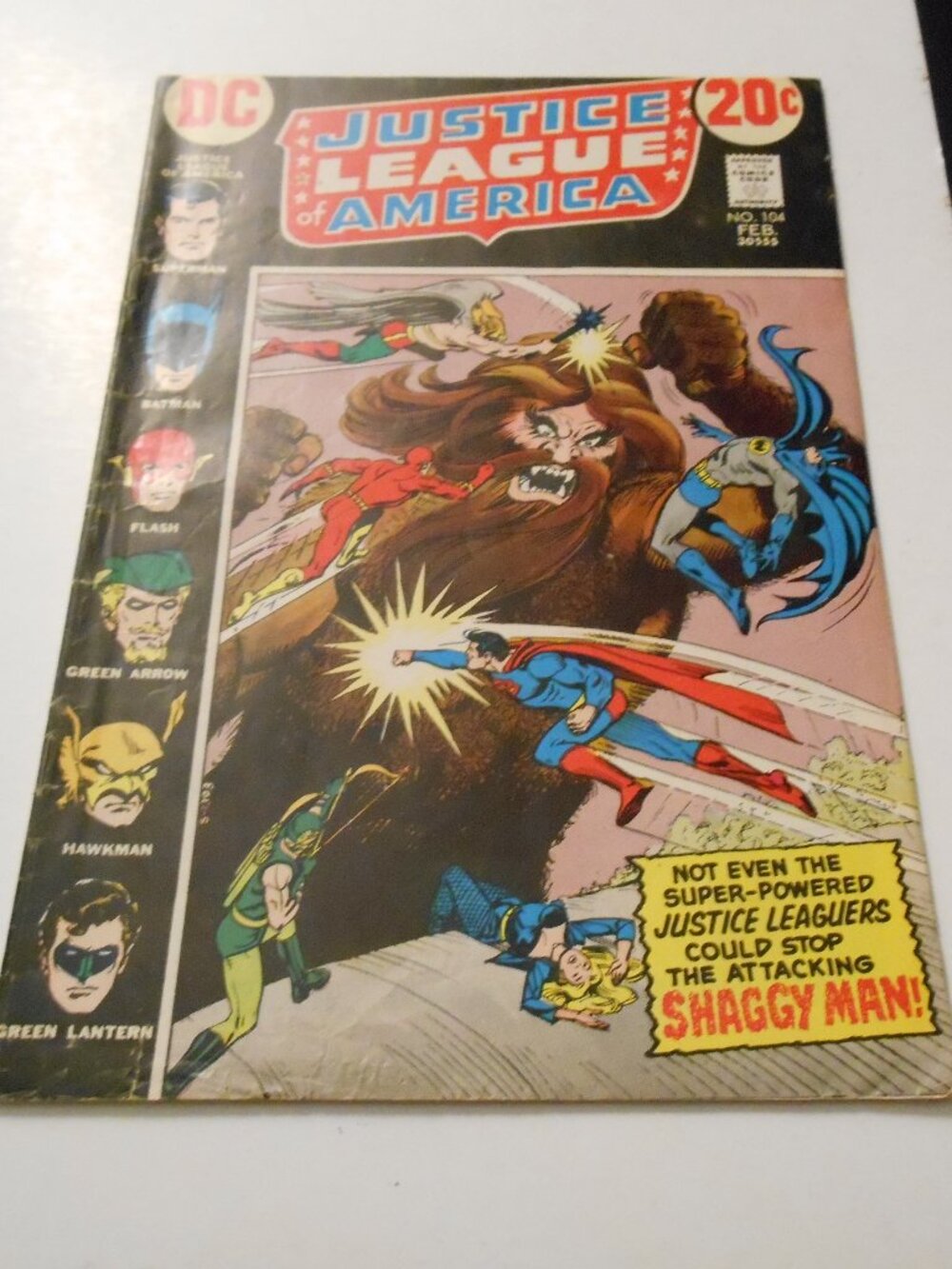 JUSTICE LEAGUE OF AMERICA # 104 Written by Len Wein Cover by Nick Cardy
